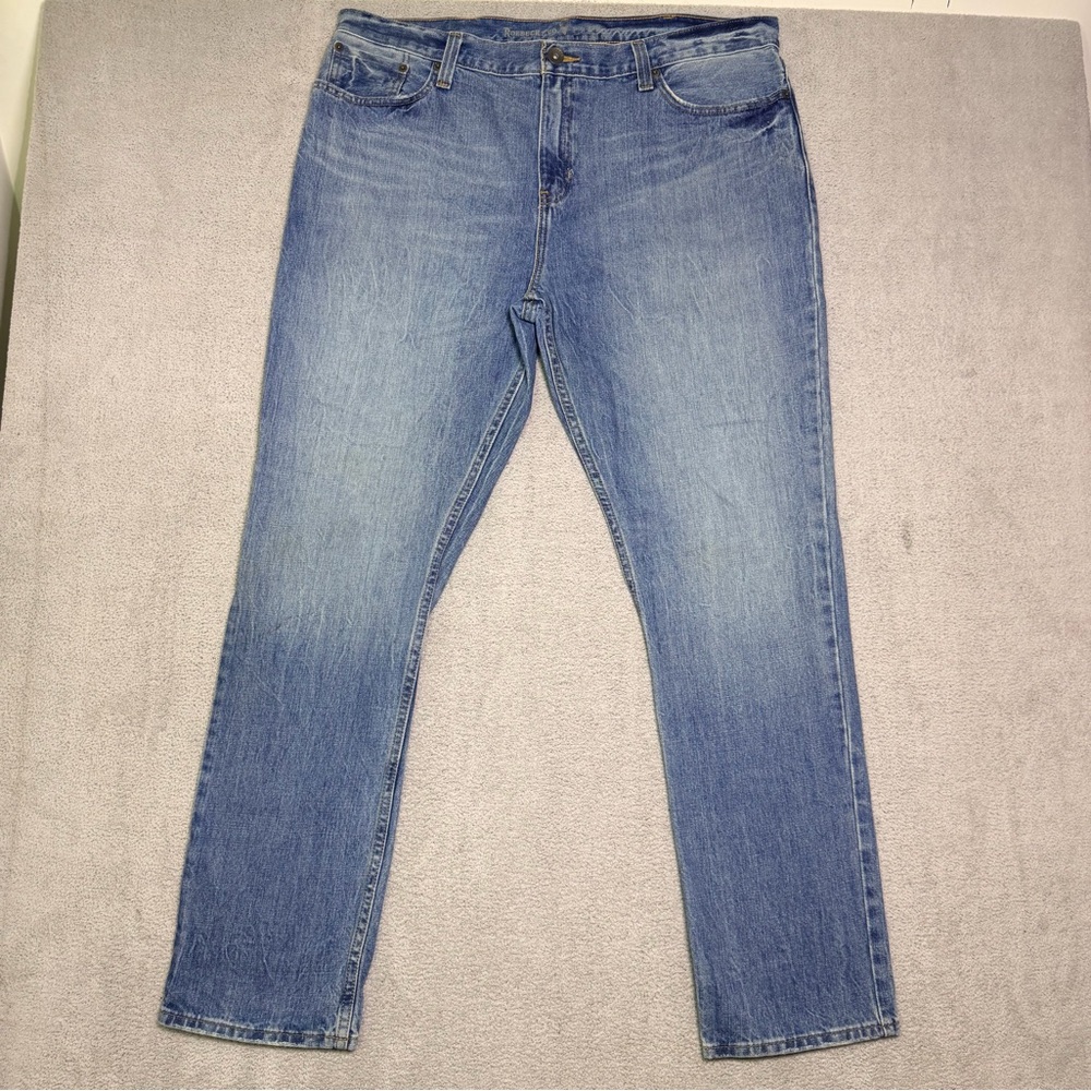 Roebuck & Co Jeans Men’s 38x32 Premium Vintage Straight Leg Fit Faded Denim